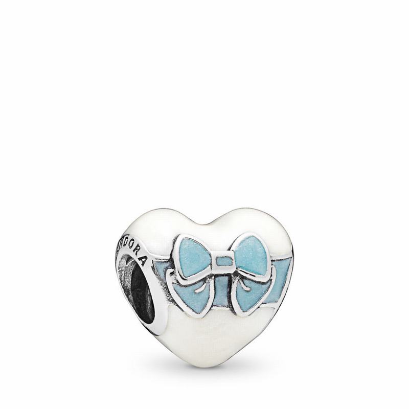 Pandora White Day Love Charm Clearance NZ, Sterling Silver (876329-EYN)